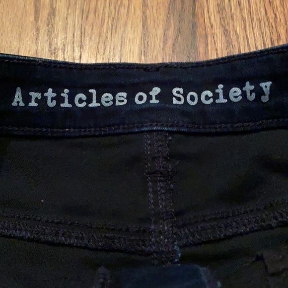 Articles Of Society Jean Skirt Size 26 - Picture 3 of 8